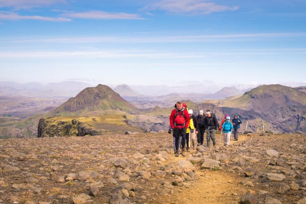 Fimmvörðuháls Trekking Island