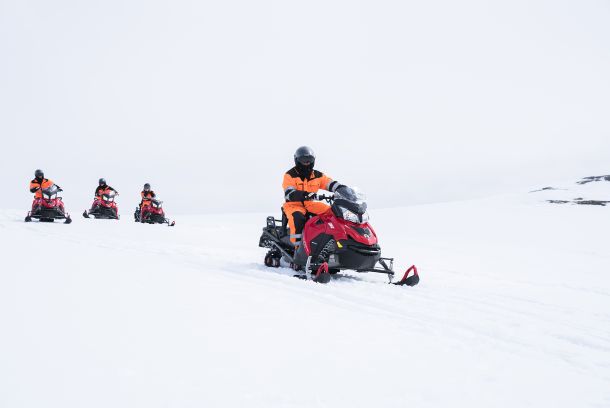 Schneemobil Langjökull