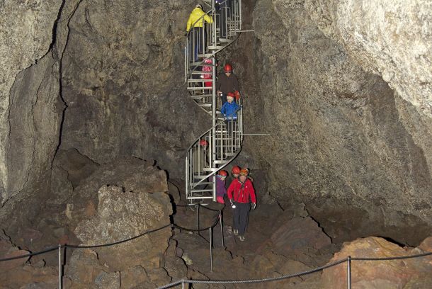 Vatnshellir-Höhle Island